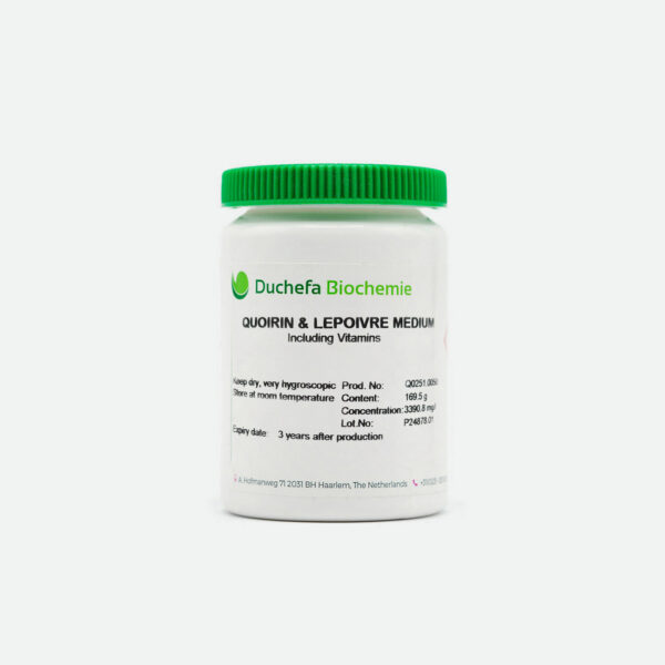 Quoirin & Lepoivre medium including vitamins